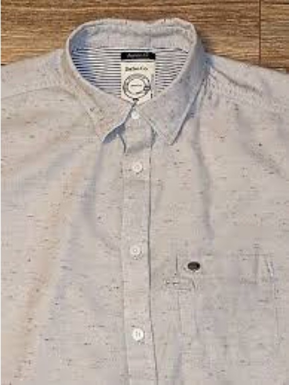 Diesel Men's Light Gray Button-Down Shirt